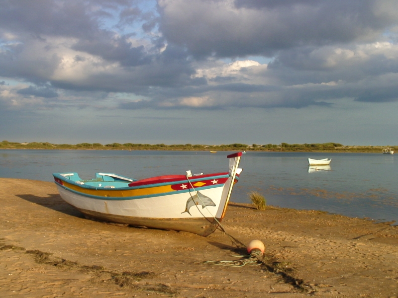 Fischerboot im S&uuml;den Portugals