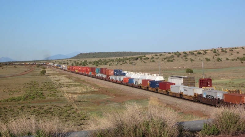 Kilometerlange G&uuml;terz&uuml;ge